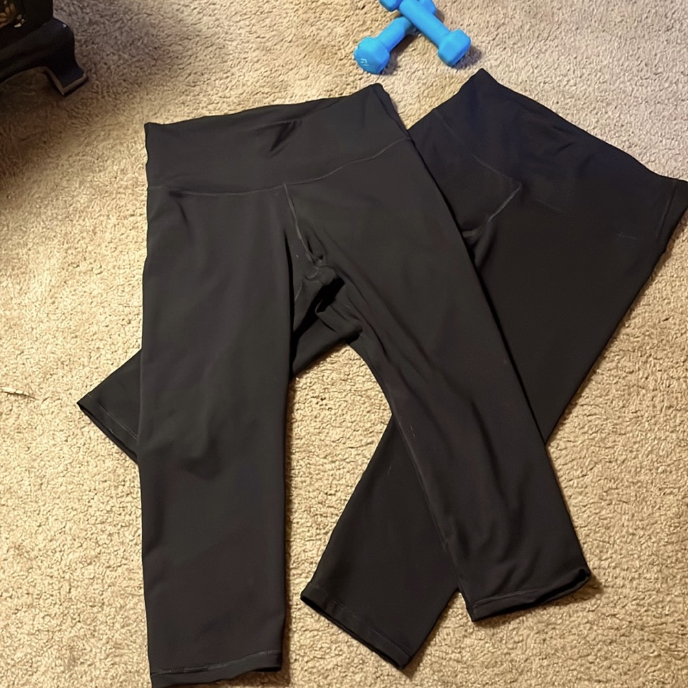 2 Pair Crop Leggings